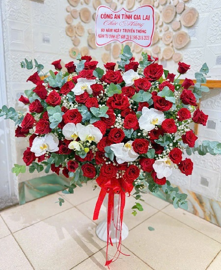 Giỏ Hoa - Hoa Để Bàn - G1030