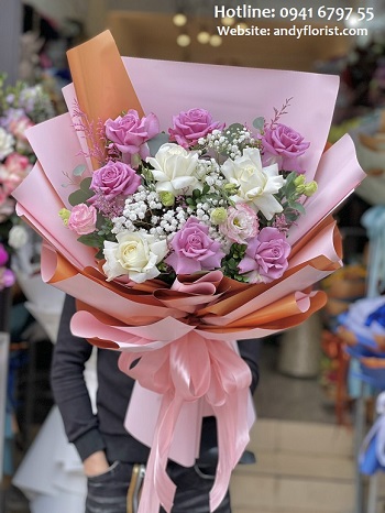 ADF251 - Bó Hồng