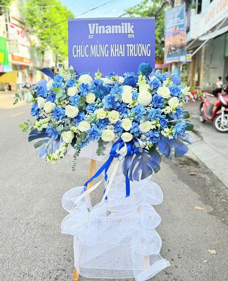 Kệ Hoa Khai Trương - Chúc Mừng - K1028