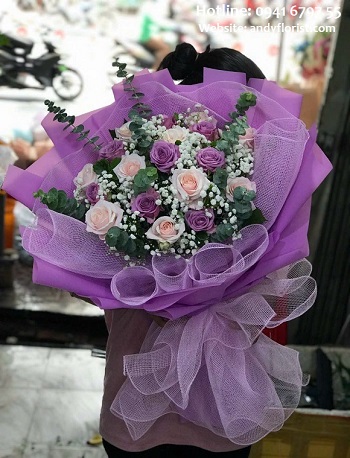 ADF477 - Bó Hoa Quyến Rũ