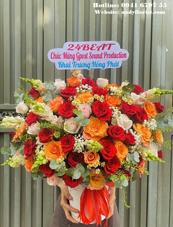 ADF654 - Hoa Chúc Mừng Rực Rỡ