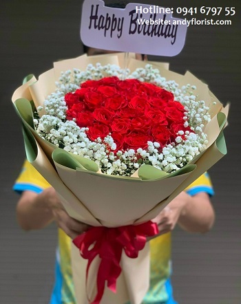 ADF779 - Bó Hoa Thu Hút