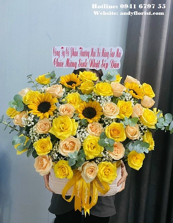 ADF912 - Hoa Chúc Mừng Sinh Nhật