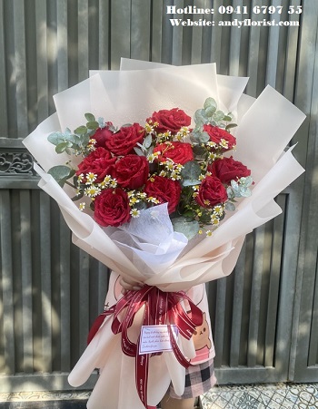 ADF1232 - Bó Hoa Chân Thành