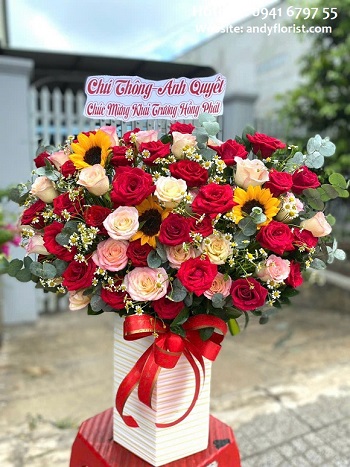 ADF1798 - Lãng Hoa Hồng Đỏ