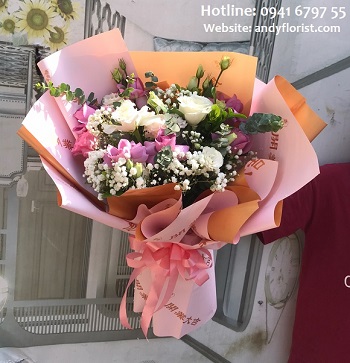 ADF2457 - Bó Hoa Hồng