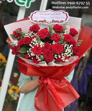 ADF2459 - Bó Hồng Ecudor