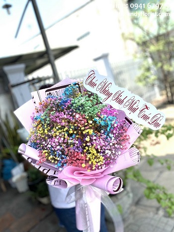 ADF2497 - Bó Baby Sắc Màu