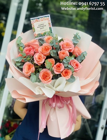 ADF2528 - Hồng Cam London