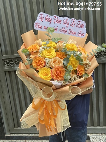 ADF2676 - Bó Hoa Thịnh Vượng