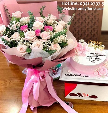 ADF2729 - Bó Kem Hồng