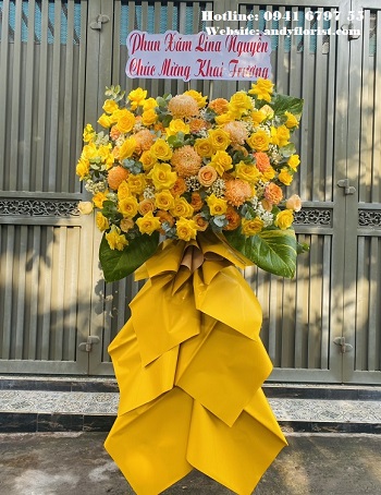 ADF3394 - Kệ Hoa Hồng Vàng