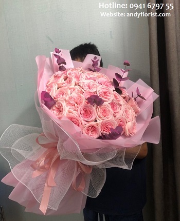 ADF3686 - Hoa Hồng Pink