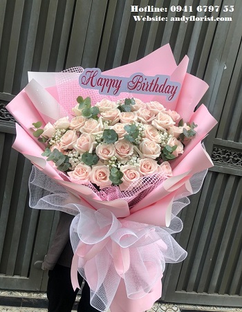 ADF3746 - Bó Hoa Sinh Nhật
