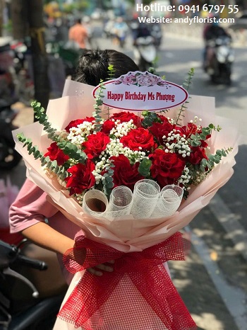 ADF3919 - Bó Hoa Sinh Nhật