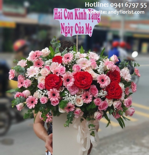 AFHN959 - Bình Bông Tặng Mẹ